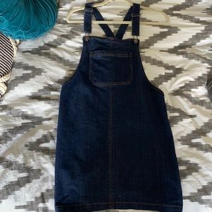 Wild fable jean jumper dress size medium nwot